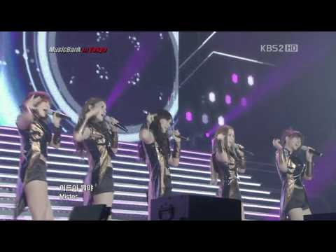 110722 【HD】Kara - Mister | MUSIC BANK in Tokyo (K-Pop Festival) |