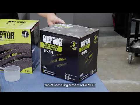 RAPTOR 2K Anti-Corrosive Epoxy Primer (for RAPTOR Bed Liner and Protective Coating)