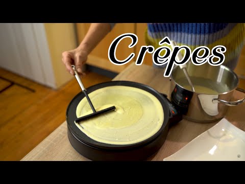 Make your own crepes | Basic dough & recipe with crepe maker