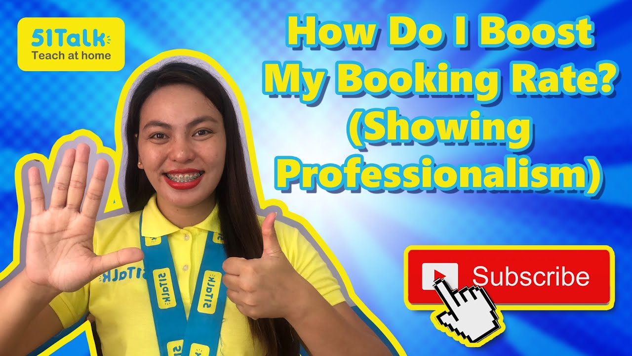 Teach at Home: How Do I Boost My Booking Rate? | 51Talk | Teacher, How Do I?