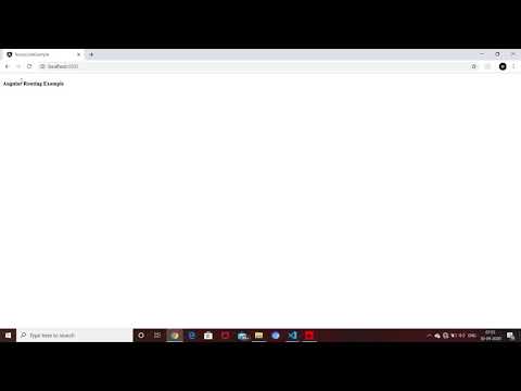 Angular 8 tutorial|routerlink example in angular