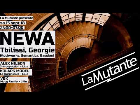 Alex nilson:  La mutante (Full Mix Techno live 15/09/18) Lille (Fr) Joy club