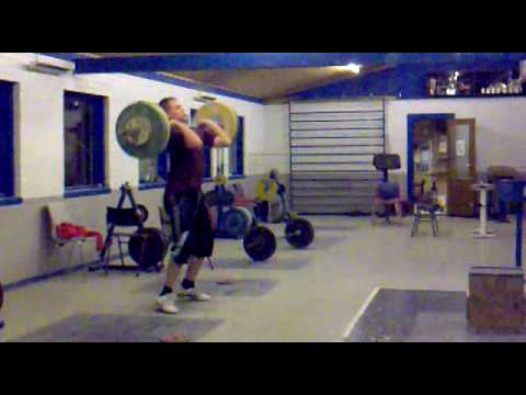 Vegard Orekåsa Pressvending + kick 100 kg 3 november 2009