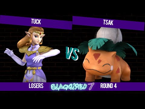 Blacklisted 7 LR4 - Tuck (Zelda) vs tsak (Ivysaur)