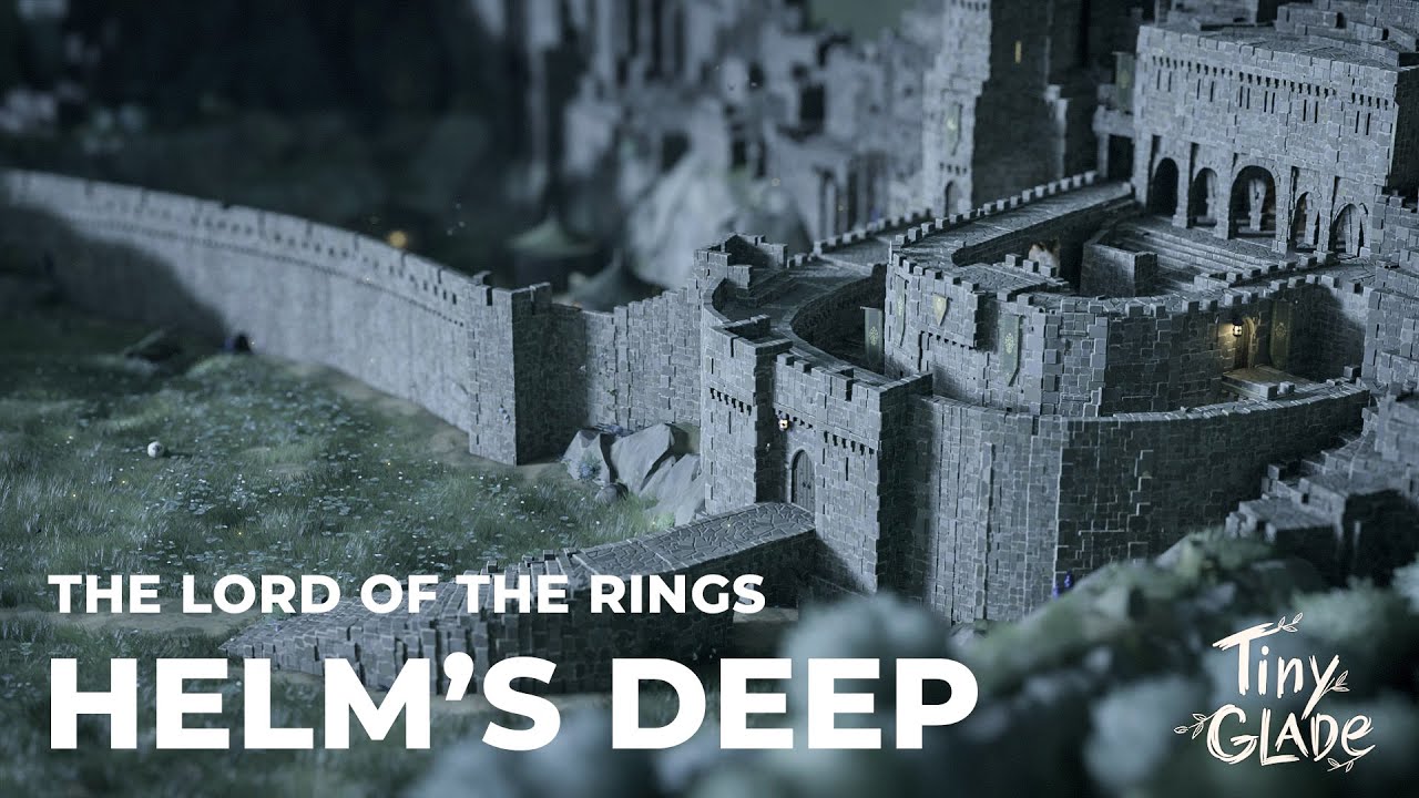 Tiny Glade: The Lord of the Rings - Helm's Deep