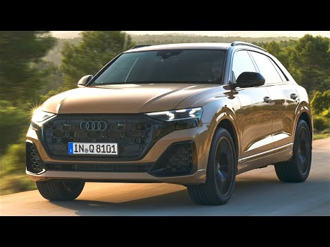 2024 Audi Q8 Facelift - DRIVING with some good EXHAUST SOUND!