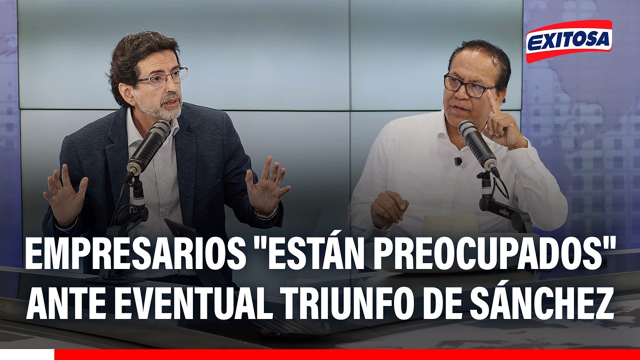 🔴🔵 Empresarios "están preocupados" ante eventual triunfo de Roberto Sánchez