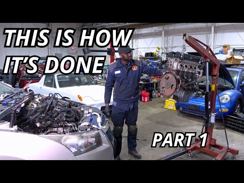 Chevrolet Cruze : Engine Removal & Replacement - Step By Step Guide - Part 1