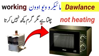 Dawlance microwave oven not heating | Microwave heat gun replacement