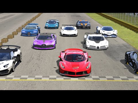 SSC Tuatara vs Hypercars at Monza Full Course