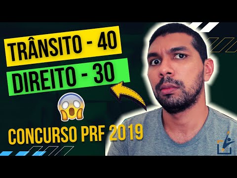 Disciplinas/Quantidade de questões - Concurso PRF 2019. (Análise)