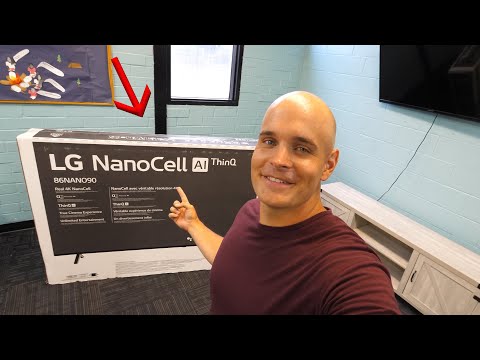 Ive never hung a TV this large before… What is NanoCell 8K?
