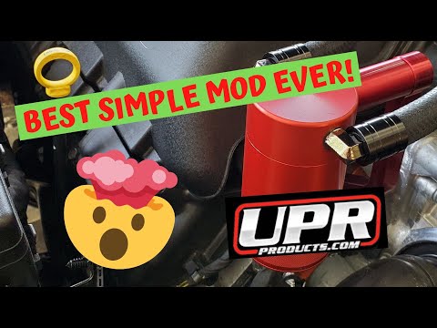 HOW TO INSTALL A CATCH CAN ON A 2020 CHARGER SCATPACK (UPR)