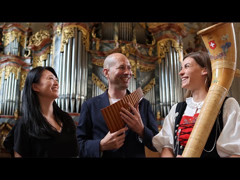 The Spirit of Alphorn mit LISA Stoll & MICHAEL Dinner mit seiner Panflöte