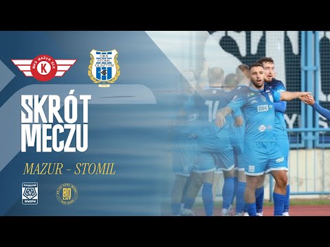 SKRÓT | Mazur Ełk - Stomil Olsztyn 0:2 (4.10.2025 r.)