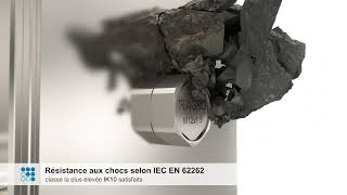Élément de compensation de pression avec membrane en acier inoxydable A4