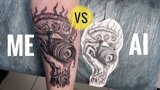 Collaboration with AI in tattooing