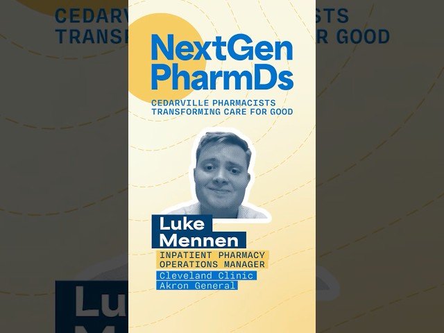 Thumbnail for video titled: Why I chose pharmacy — and never looked back! #NextGenPharmDs