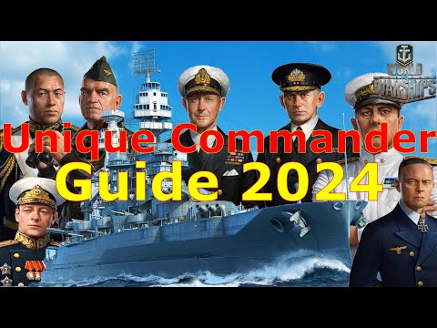 World of Warships- What Unique Commander Is Right For You In 2024??