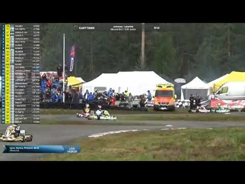 IAME Series Finland 2018 - Joensuu 9.6.2018 - Junior - Heat B-C