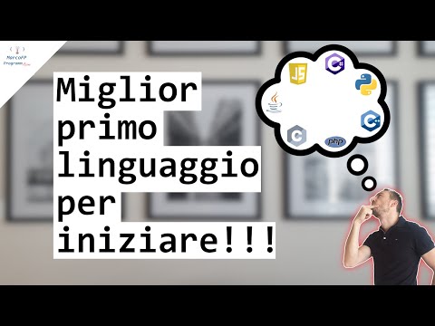 Miglior primo linguaggio di programmazione (il migliore per iniziare a programmare)?