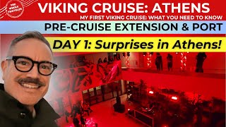 SURPRISES in ATHENS GREECE | VIKING STAR DAY 1 Extension Package Athens Pre Cruise Experience