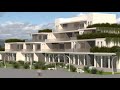 Architecture Project Of The Medium Rise Residential Building With The Use Of Green Spaces