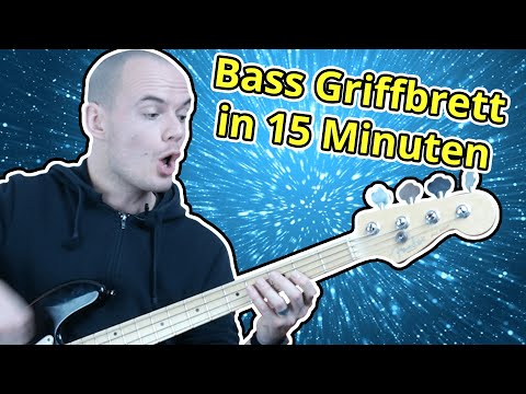 Bass lernen – Lerne dein ganzes Griffbrett in 15 Minuten!