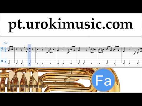 Aulas de Tuba Beethoven - Für Elise Curso Aprender Parte#2 um-b372