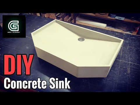 Ein Waschbecken aus Beton selber bauen / Betonwaschbecken / Concrete Sink