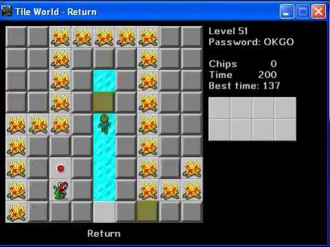 Let's Play Chip's Challenge: TCCLPRejects level 51