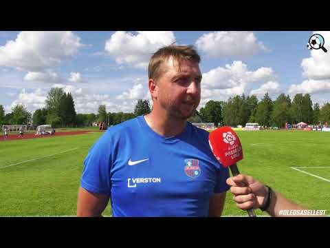 Premium liiga 16. voor: Paide Linnameeskond - JK Tallinna Kalev 4:0 (3:0) Zahovaiko intervjuu