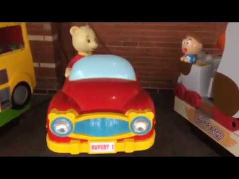 Jolly Roger Rupert the bear kiddie ride