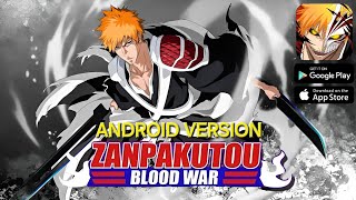 Zanpakutou Blood War RPG Gameplay - Android Version