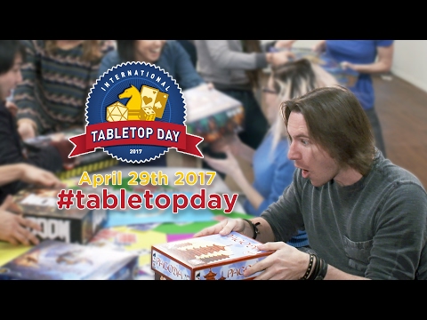 TABLETOP DAY is Coming! (International Tabletop Day 2017 Music Video)