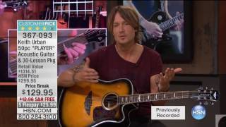 Video thumbnail for HSN | Keith Urban Guitar Collection 09.07.2016 - 05 AM by HSN