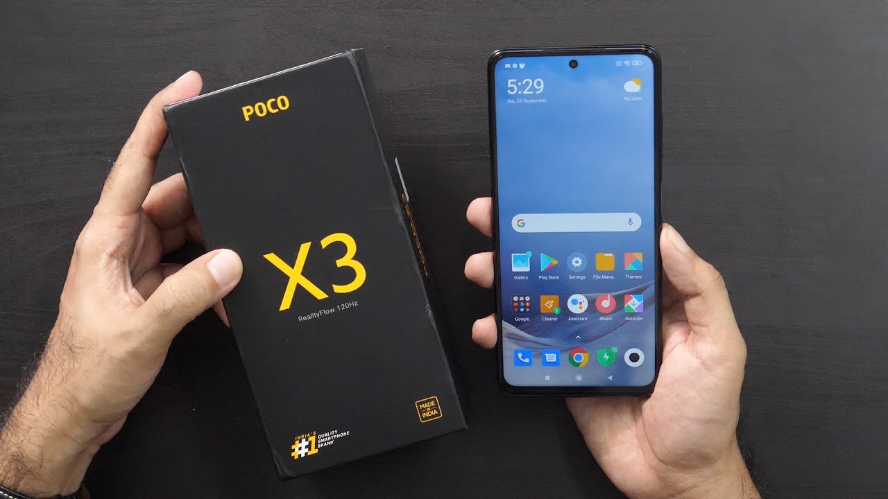 Poco X3 Mid Range Smartphone Unboxing & Overview (Indian Unit)