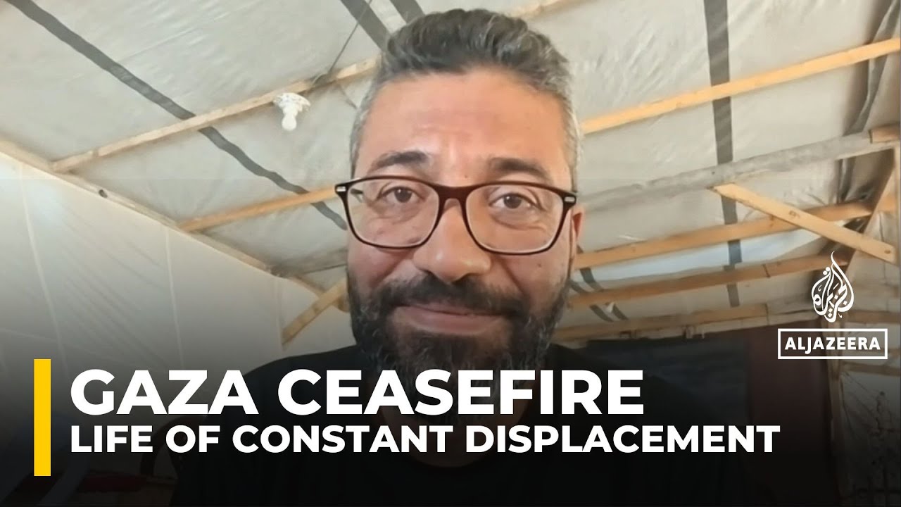 Displaced Palestinians wary of ceasefire, hesitate to return to Gaza City