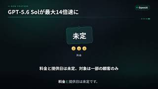 今日のAIニュース｜Claude Code節約術・GPT-5.6 Solが14倍速に