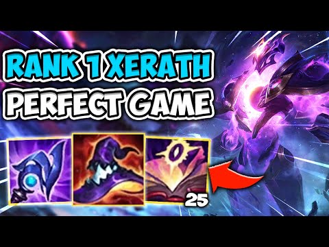 #1 XERATH WORLD HAS HIS BEST GAME OF THE SEASON! LEGIT 1V9 IN MASTER - League of Legends