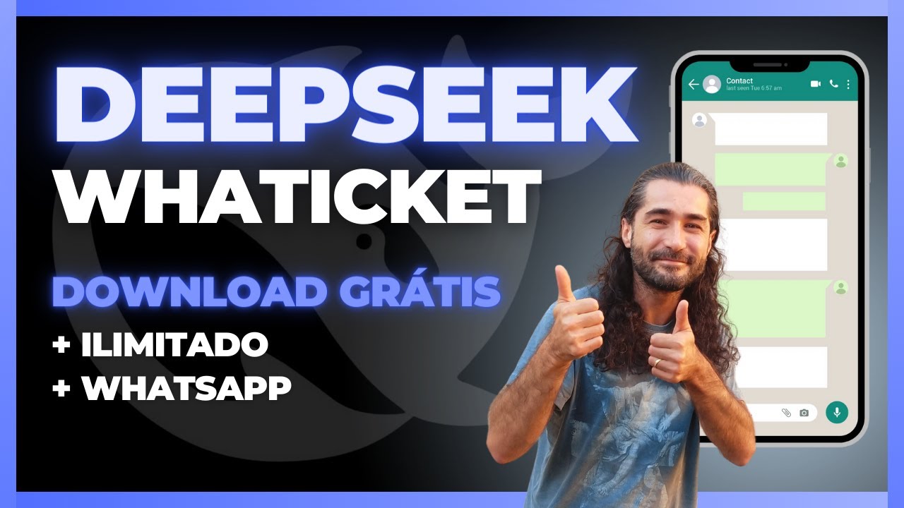 DeepSeek + Whaticket Grátis: IA no Atendimento de WhatsApp!