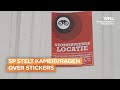 Stickers 'Vizier Op Links' op voordeuren geplakt: 'Verenig je en doe aangifte'