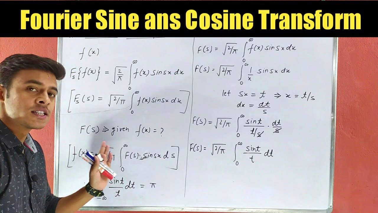 Fourier Sine And Cosine Transform with examples || important for #iitjam #iit #bhu #du