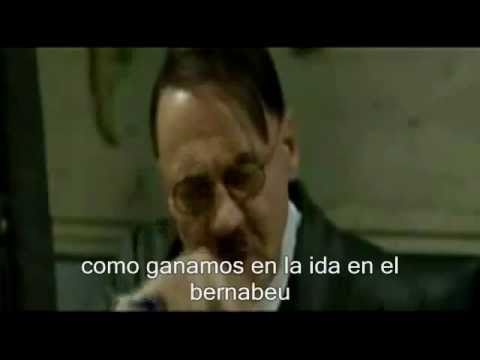 HITLER CABREADO CON EL REAL MADRID vs BARCELONA