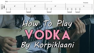 How To Play "Vodka" By Korpiklaani (Full Song Tutorial With TAB!)