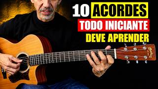 10 Acordes Fáceis e Mais Usados no Violão Para Iniciantes - Prof. Sidimar Antunes!