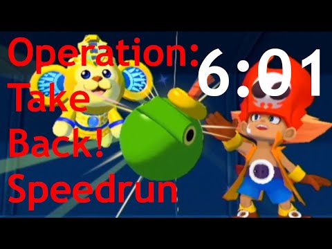 Zack & Wiki Operation: Take Back! Speedrun 6:01 (Former WR)