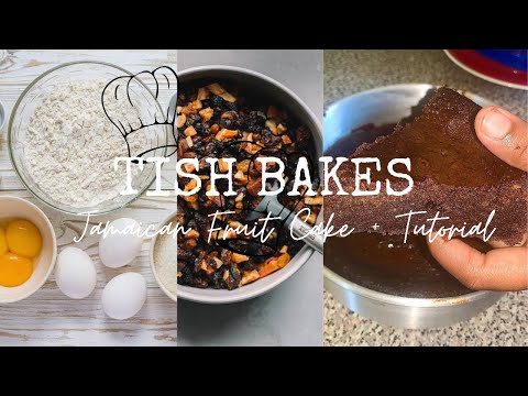 Jamaican Fruit Cake Recipe | Easy Christmas Cake Recipe