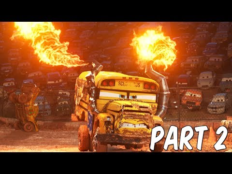 Cars 3 Driven To Win (PS4 Pro) Walkthrough / Playthrough Part 2 - "Miss Fritter"
