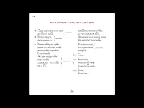 Andate ed annunziate ai miei fratelli - Kiko Argüello (versione da studio) - Cammino Neocatecumenale